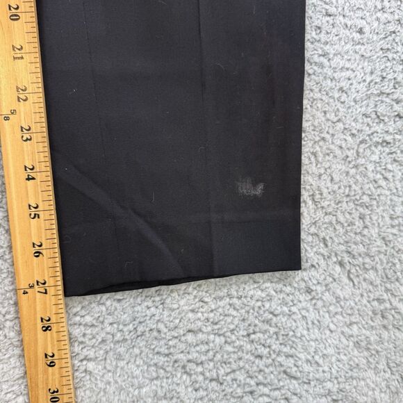 St. John Dress Pants Womens Size 6 Black Wool Straight‎ Leg Office Work - Picture 5 of 10